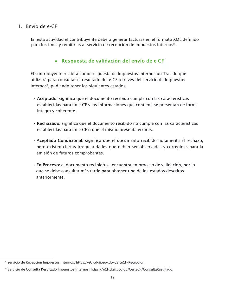 Proceso de certificación para ser emisor electrónico, página 12 de 26
