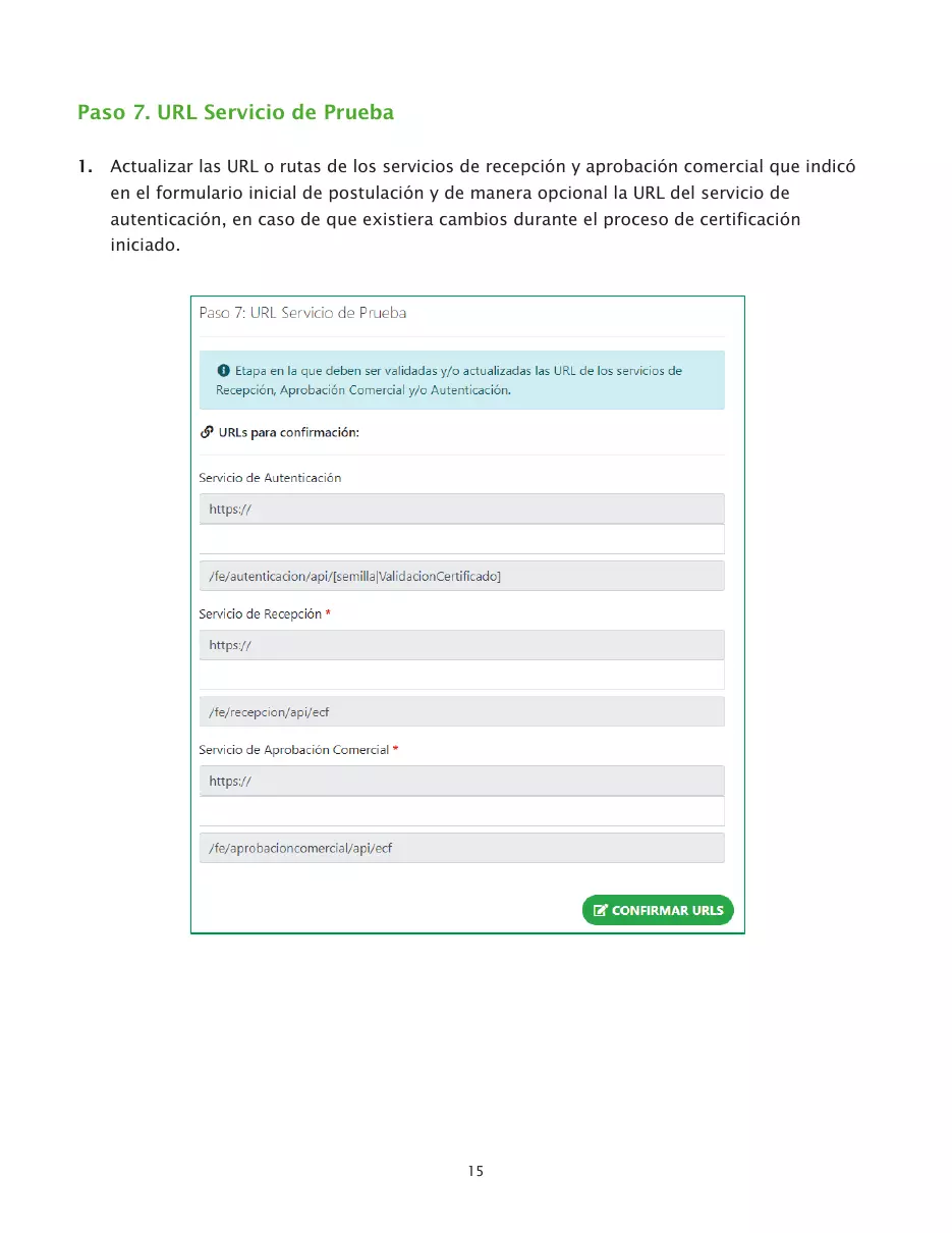Proceso de certificación para ser emisor electrónico, página 15 de 26