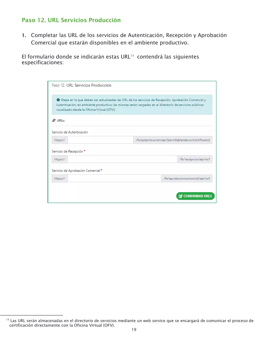 Proceso de certificación para ser emisor electrónico, página 19 de 26