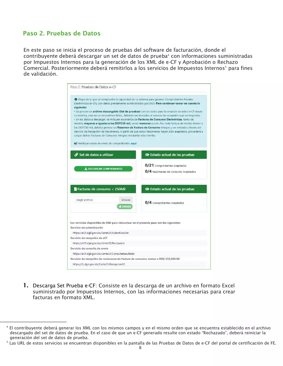 Proceso de certificación para ser emisor electrónico, página 8 de 26