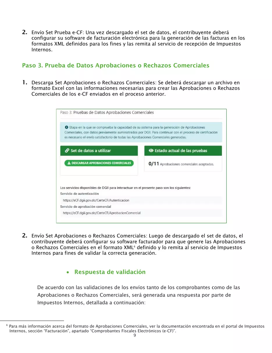 Proceso de certificación para ser emisor electrónico, página 9 de 26