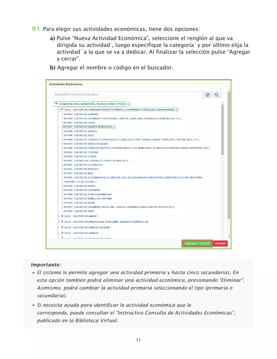 Solicitud de RNC de sociedades comerciales por la Oficina Virtual, página 11 de 23