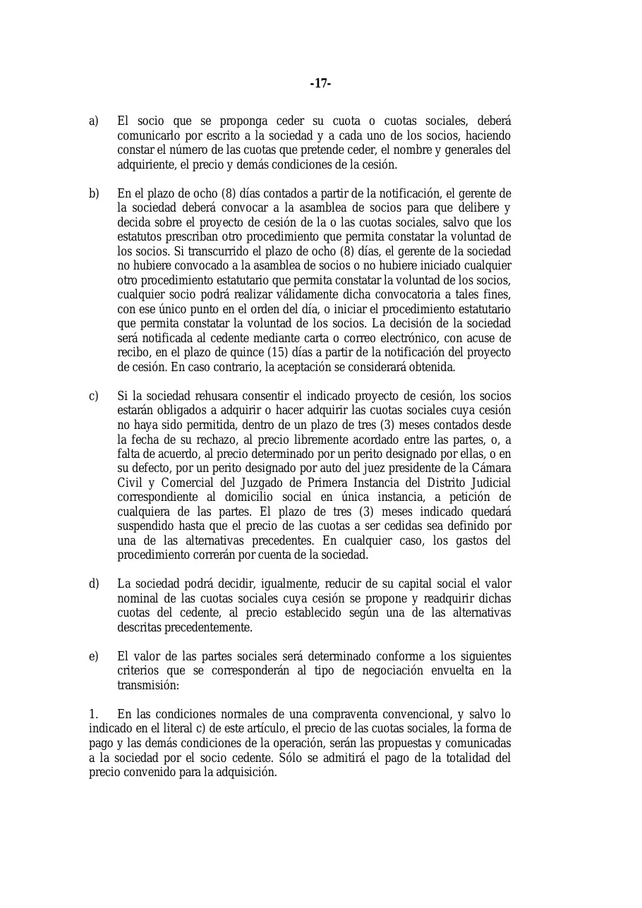 Ley 31-11, que modifica la Ley 479-08 de sociedades comerciales, página 17 de 86