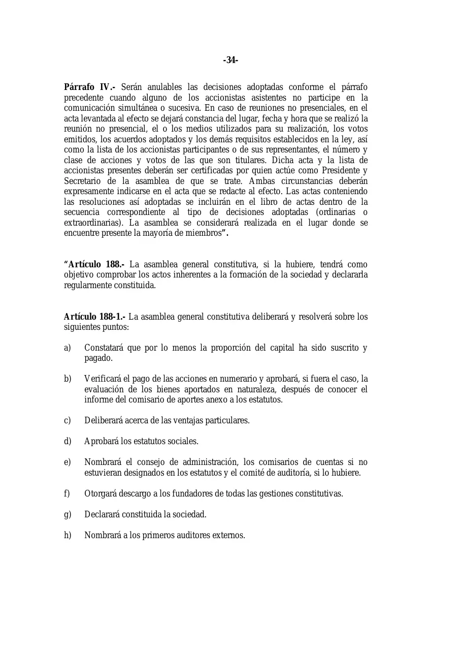 Ley 31-11, que modifica la Ley 479-08 de sociedades comerciales, página 34 de 86