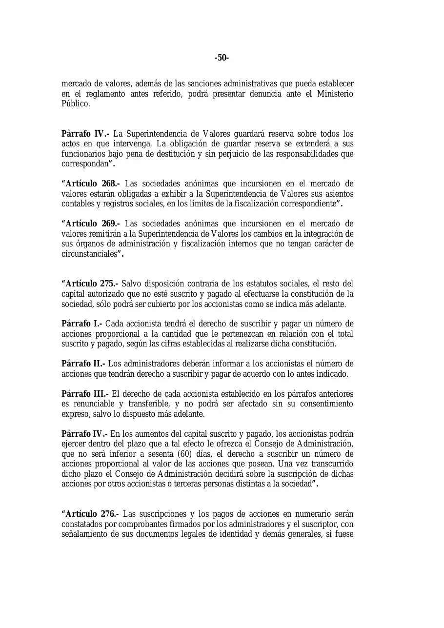 Ley 31-11, que modifica la Ley 479-08 de sociedades comerciales, página 50 de 86