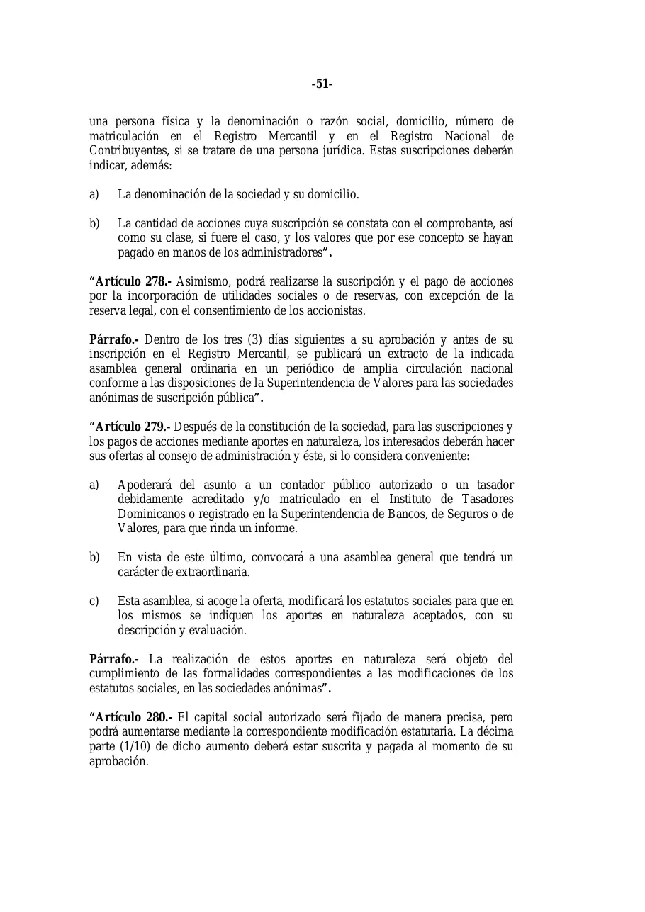 Ley 31-11, que modifica la Ley 479-08 de sociedades comerciales, página 51 de 86