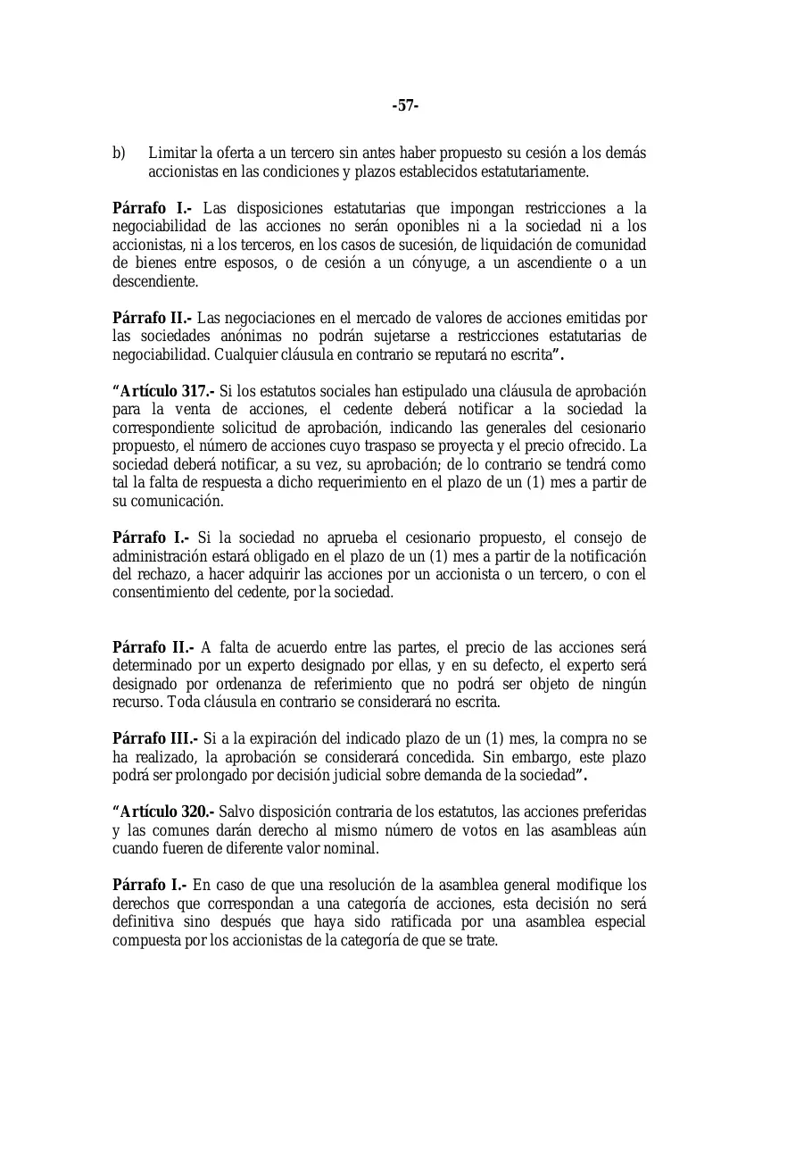 Ley 31-11, que modifica la Ley 479-08 de sociedades comerciales, página 57 de 86